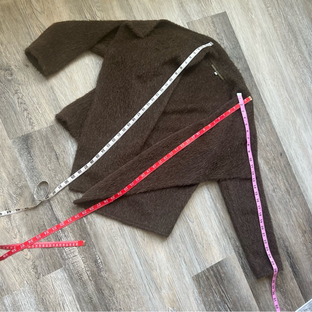 Peruvian Connection alpaca and wool slouchy cardigan style jacket - Picture 7 of 8